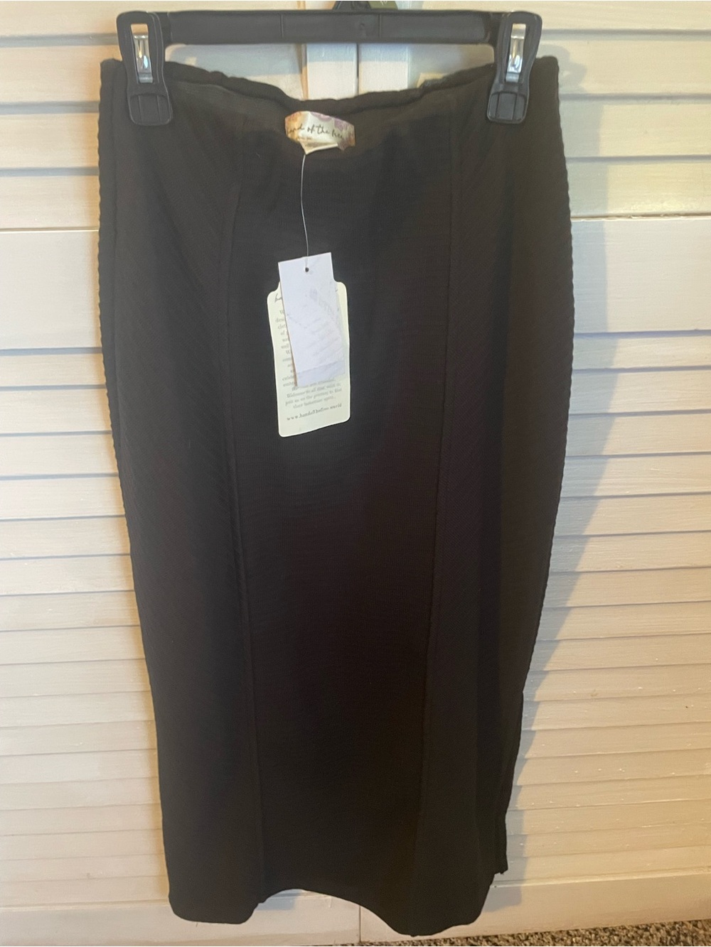Classic Black Pencil Skirt - Timeless Tailored Fit